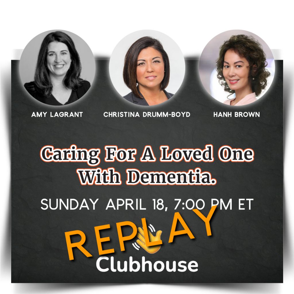 Christina Drumm-Boyd and Amy LaGrant - Caring for a Loved One with Dementia